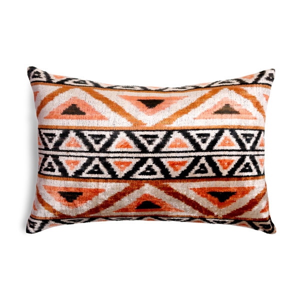 Canvello Geometric Throw Pillow Wayfair
